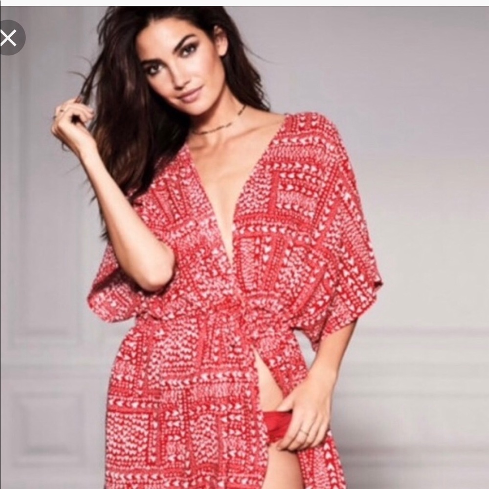 NWT Victoria Secret Heart Robe